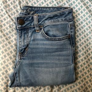 American Eagle Light Skinny Jeans